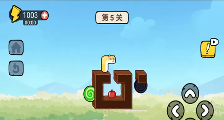 贪吃的苹果蛇_https://m.913u.com_休闲益智_第5张